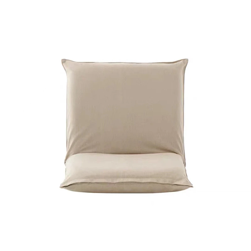 日系简约折叠椅懒人榻榻米飘窗客厅可拆洗沙发单人折叠学生座椅