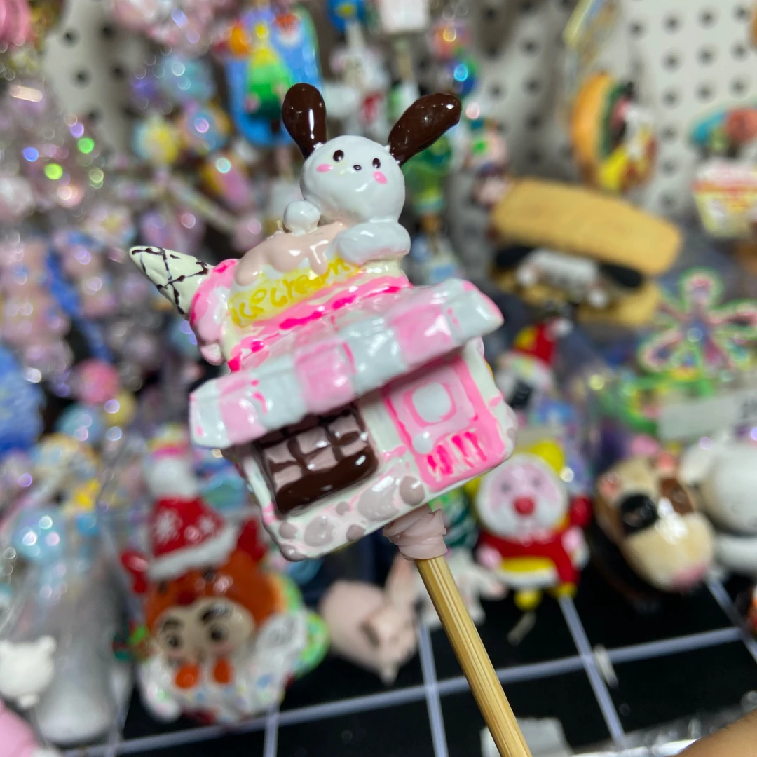 手工定制手绘胶捏捏 萌粒改娃