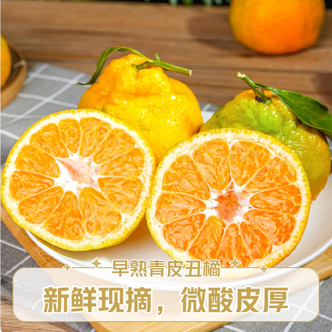 云南丑橘耙耙柑橘子桔子蜜桔酸甜橘子坏果包赔新鲜孕妇水果丑八怪