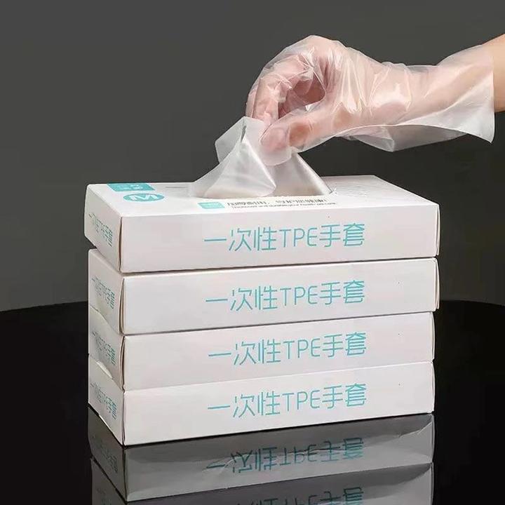 【食品级手套】食品级手套一次性家用防水手套耐用烘焙环保抽取式TP