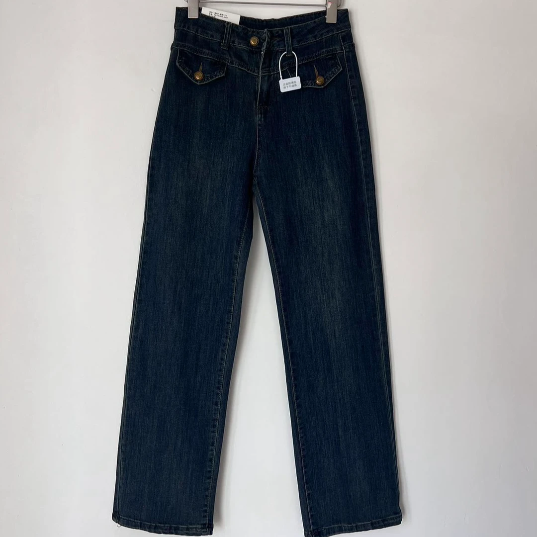 【雪儿专属】新疆包邮-3981-8#女款时尚休闲百搭牛仔裤