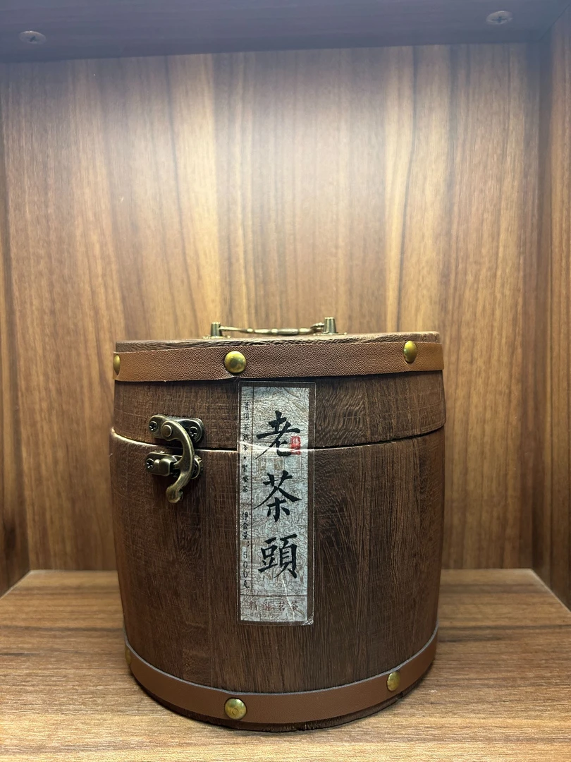珍藏限量 2002年云南大叶种熟茶 500g 木桶老茶头  T2966