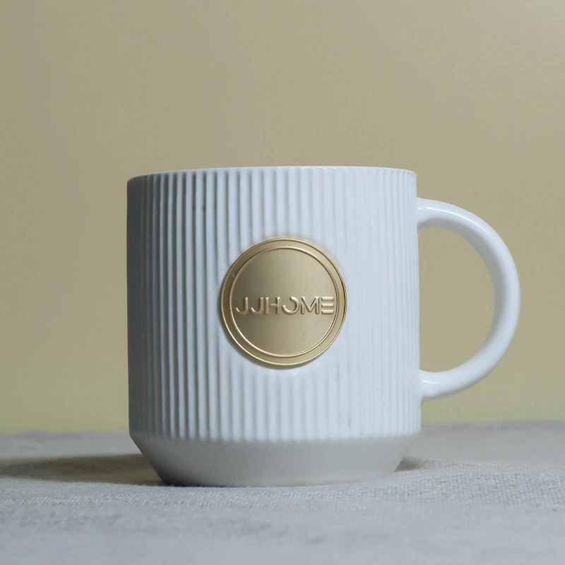 酒店同款陶瓷马克杯精致创意咖啡杯情侣杯大容量多功能水杯礼品杯