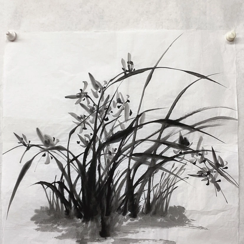 【闪购商品】绘画关*羽国画作品