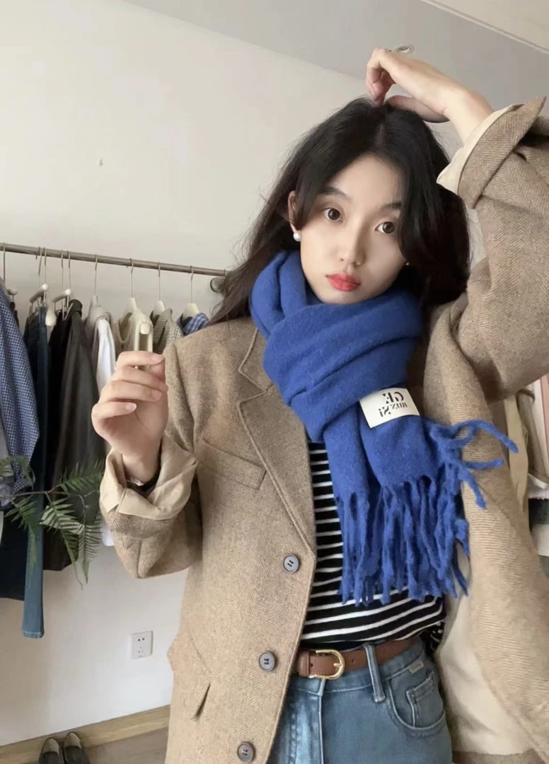 多色围巾-Ins超火高质感保暖围巾