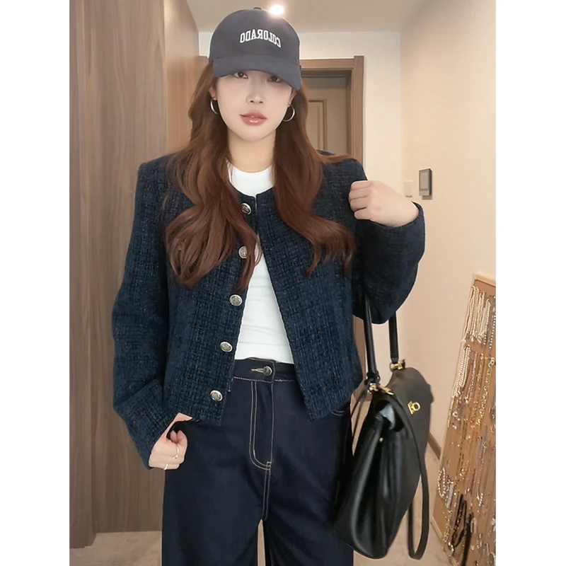 【年终大促 抢完即止】气质小香风短上衣外套K424T14713