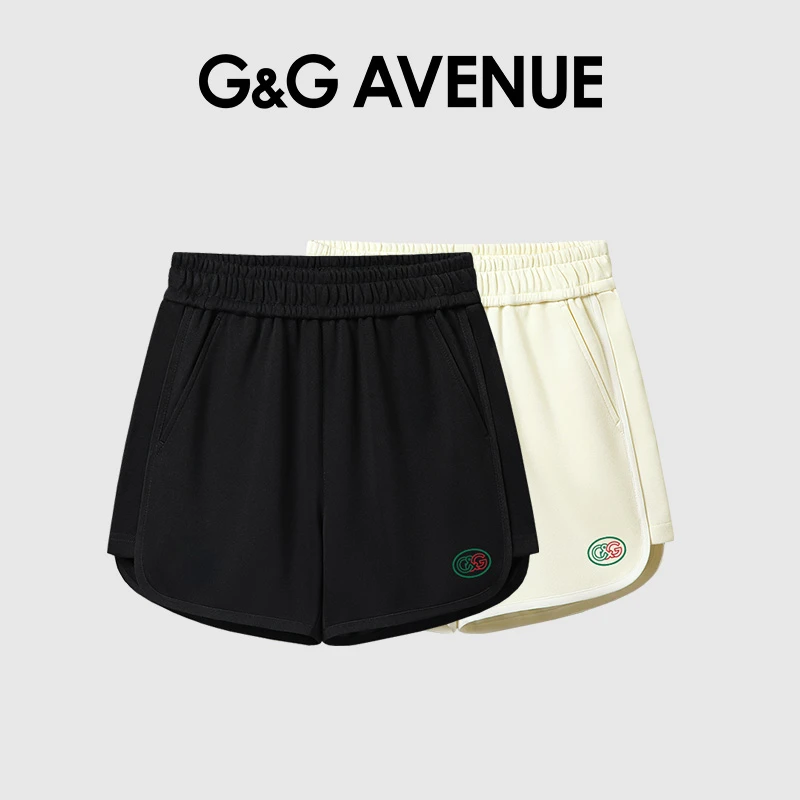 法国G&G AVENUE轻奢潮牌夏季新款时尚运动女休闲短裤-GK2403001