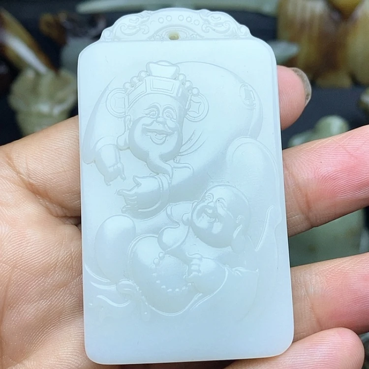 【闪购商品】和田玉吊坠(不含链)未镶嵌用****1