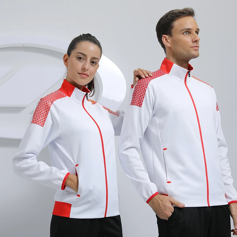 中健休闲春秋男女款立领运动外套18905/18906