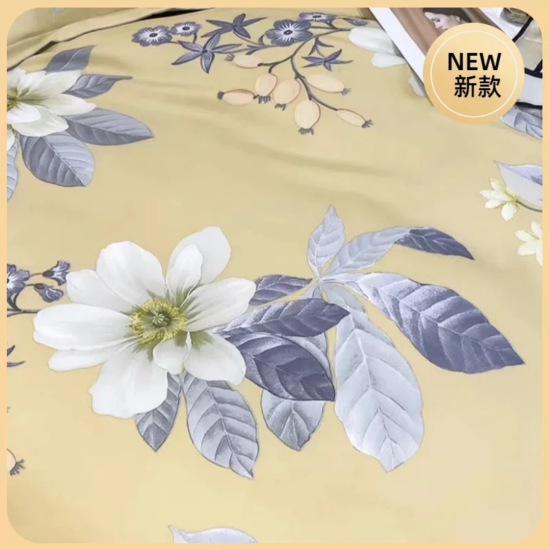 亲肤柔软床单-暖黄