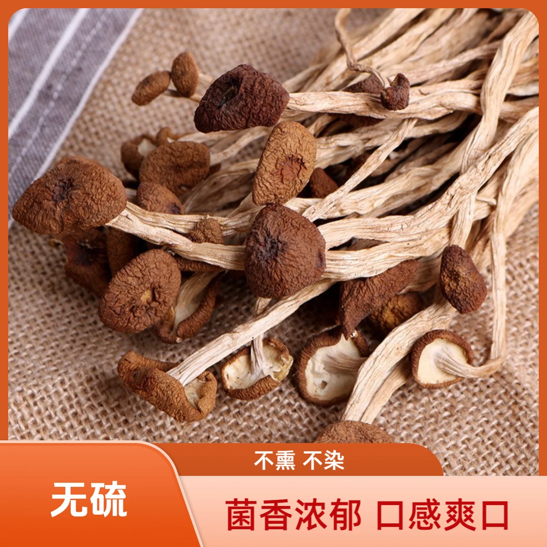 茶树菇70g袋装农家特产新货鲜嫩多汁干货煲汤炖汤菌菇嫩菇