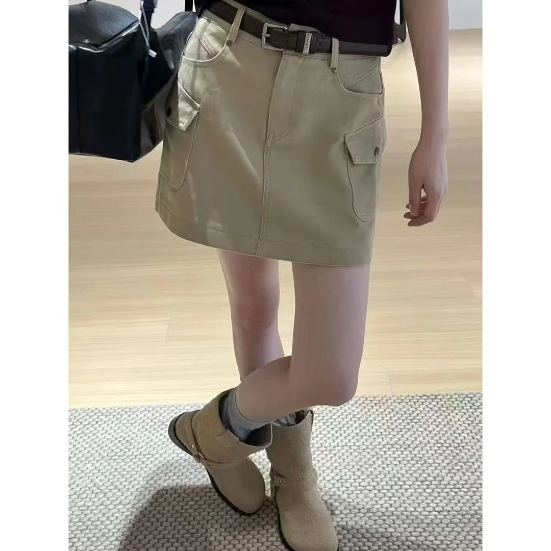 【仙仙推荐】WUZHINVHAI牛仔工装裙85085