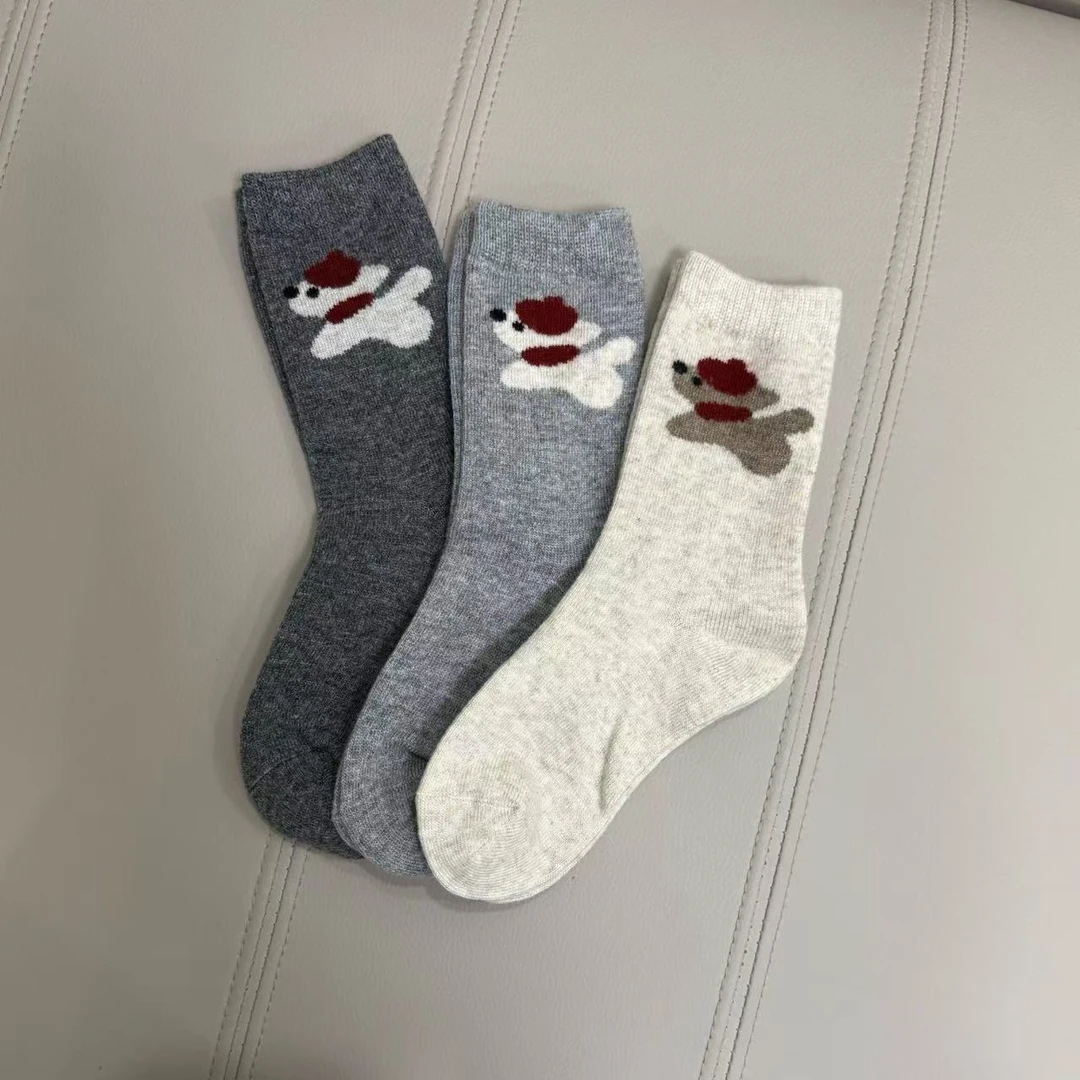 【仙仙推荐】卡通腊肠狗中筒袜