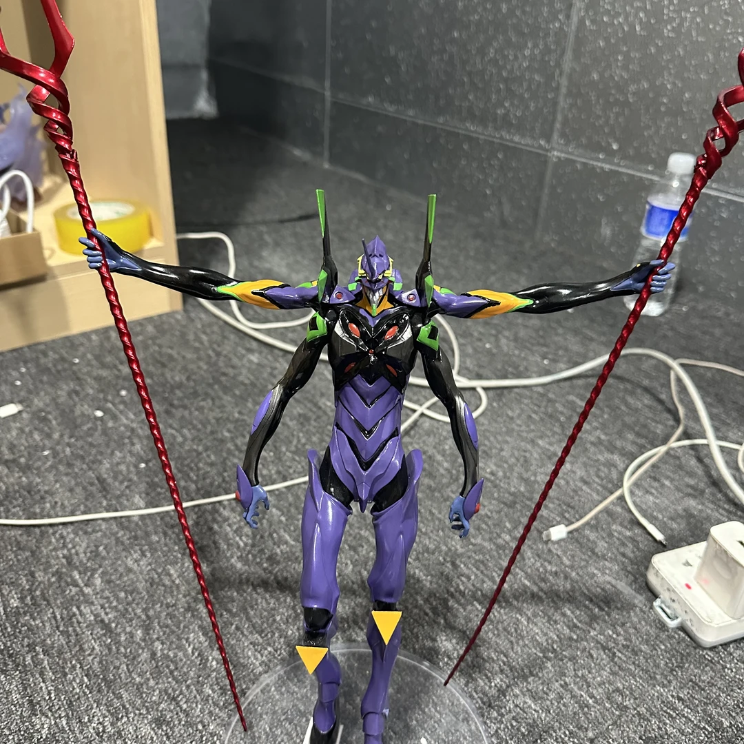 EVA新福音战士拟神暴走13号机十三号机朗基卡西乌斯螳螂手办摆件