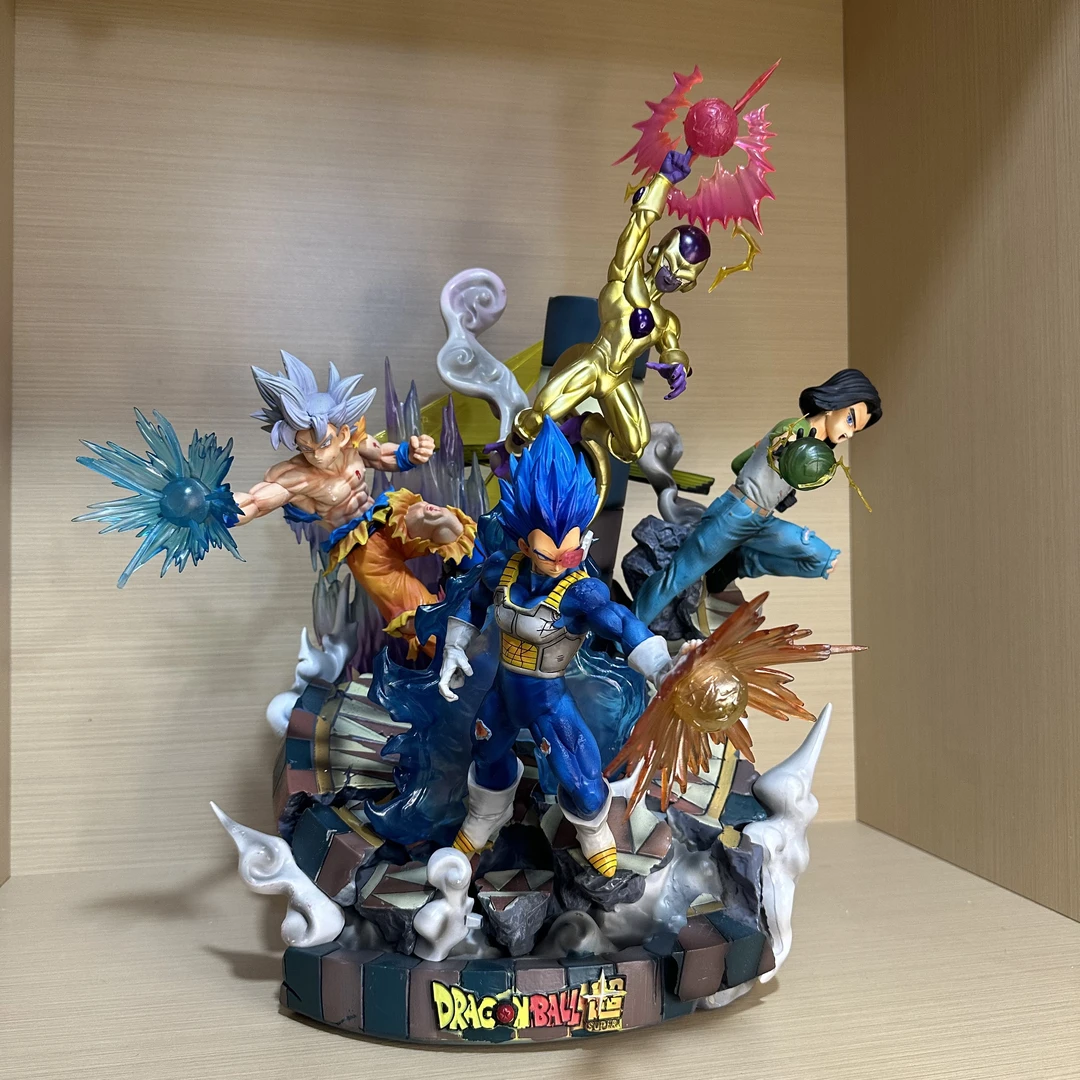 七龙珠系列 gk 力量大会孙悟空 贝吉塔 弗利萨17模型雕像摆件手办