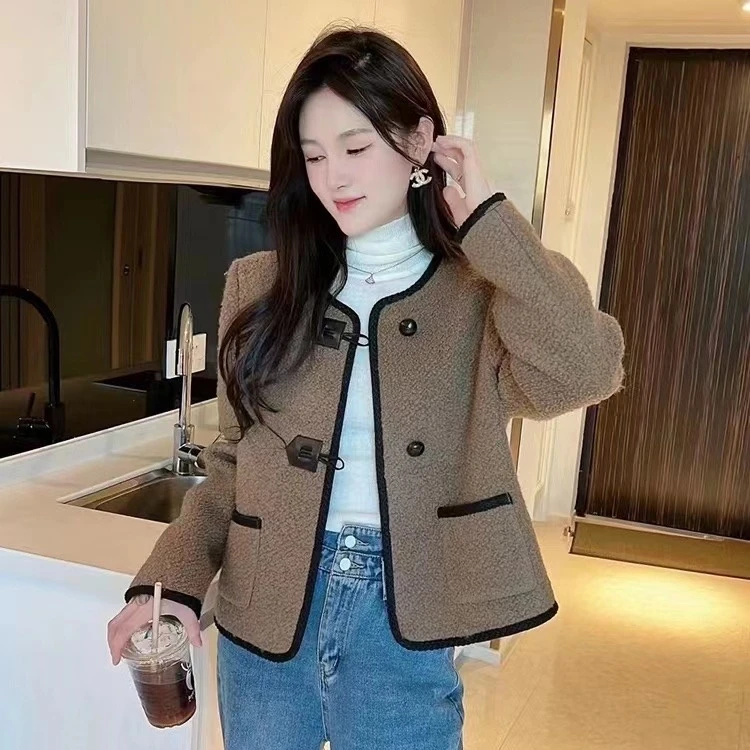 2022新款羊羔绒外套938款