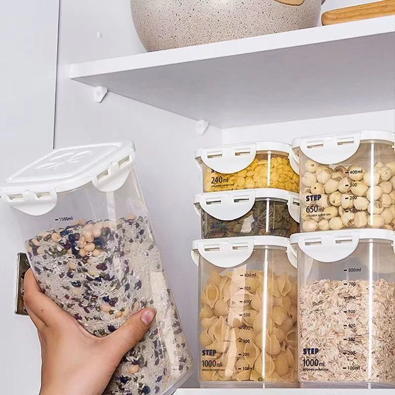 新疆包邮家用密封储物罐食品级五谷杂粮储物盒密封罐防潮食品罐