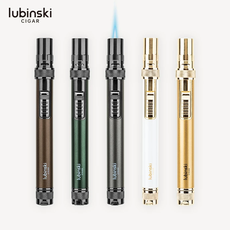 LUBINSKI 高温蓝焰单直冲雪茄打火机 YJA-10047
