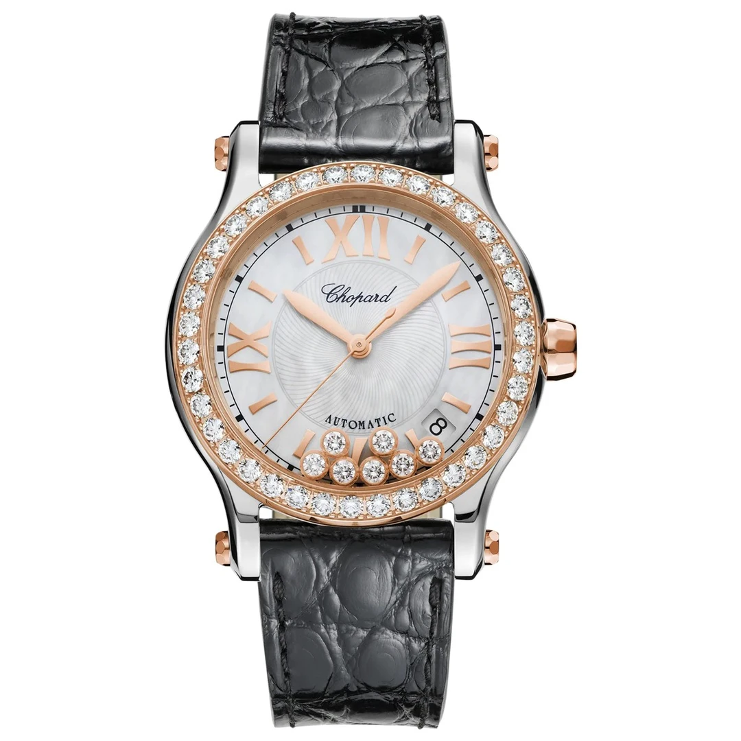 99新 Chopard/萧邦 HAPPYSPORT系列278559-6008表/后钻/WHP025957