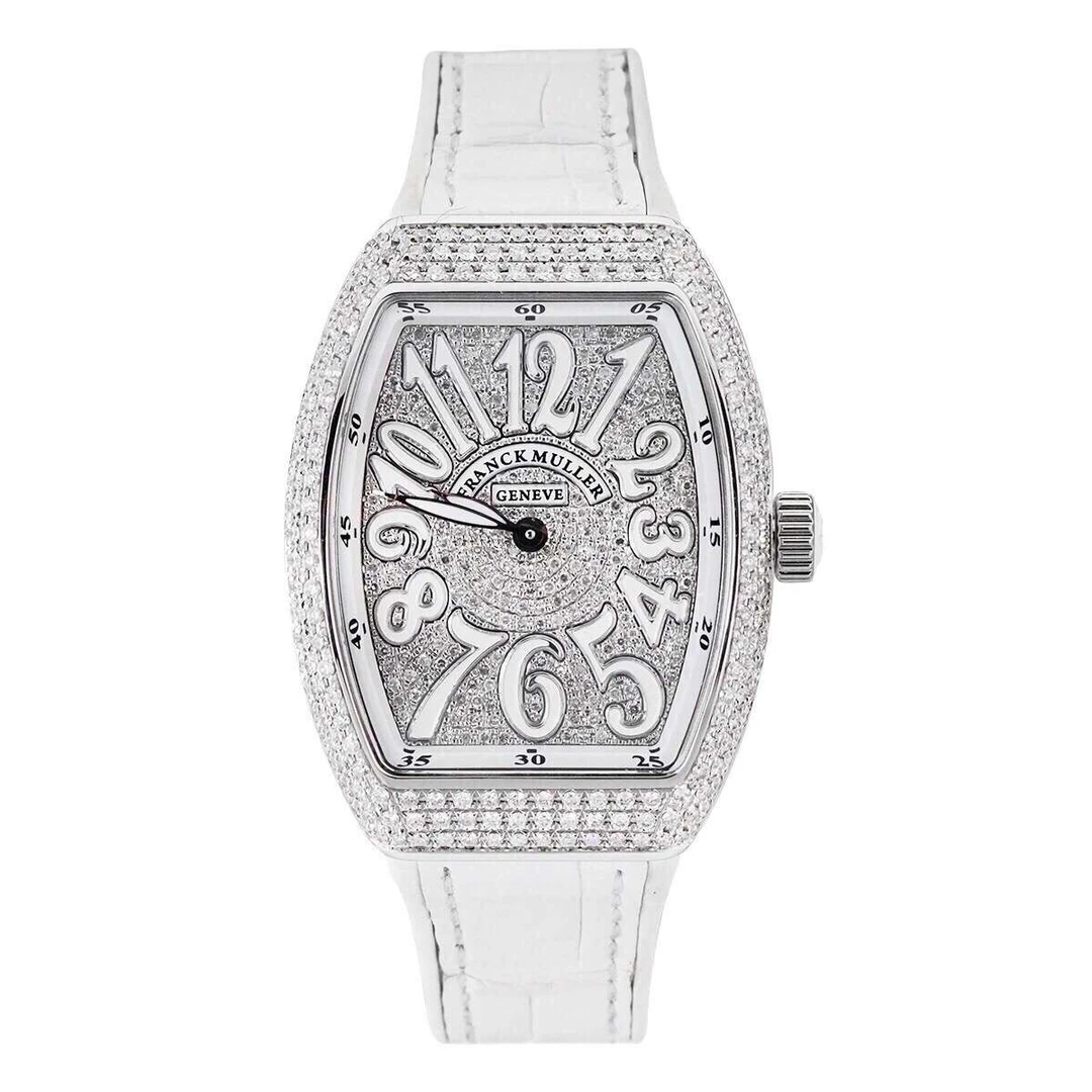 99新 Franck Muller/法兰克穆勒 v32白字表/后钻/WHP029730