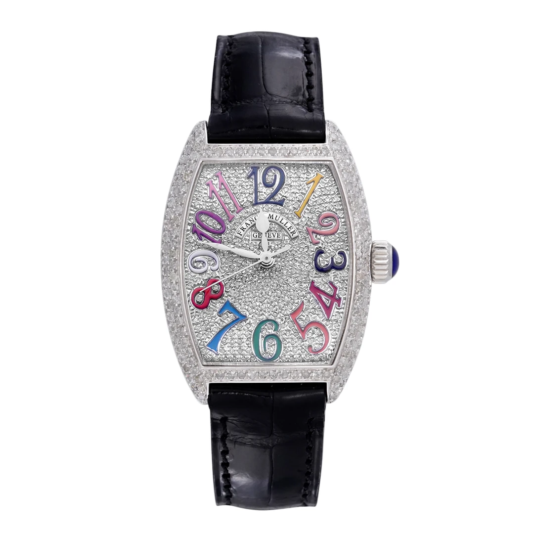 全新未使用 Franck Muller/法兰克穆勒 7500后钻腕表/WHT022663