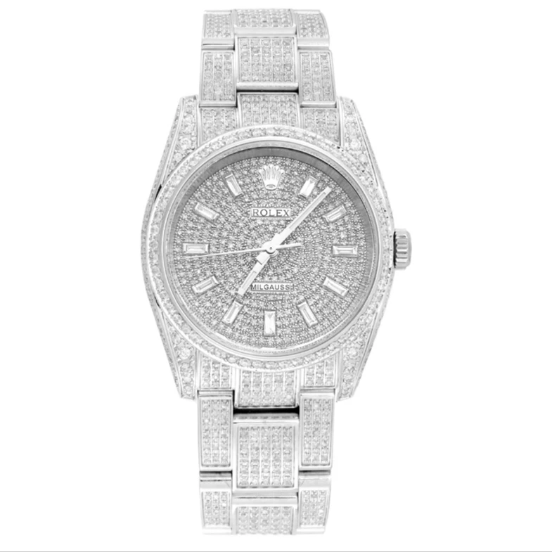 99新 Rolex/劳力士 蚝式恒动系列 114200腕表/后钻/WHT023030