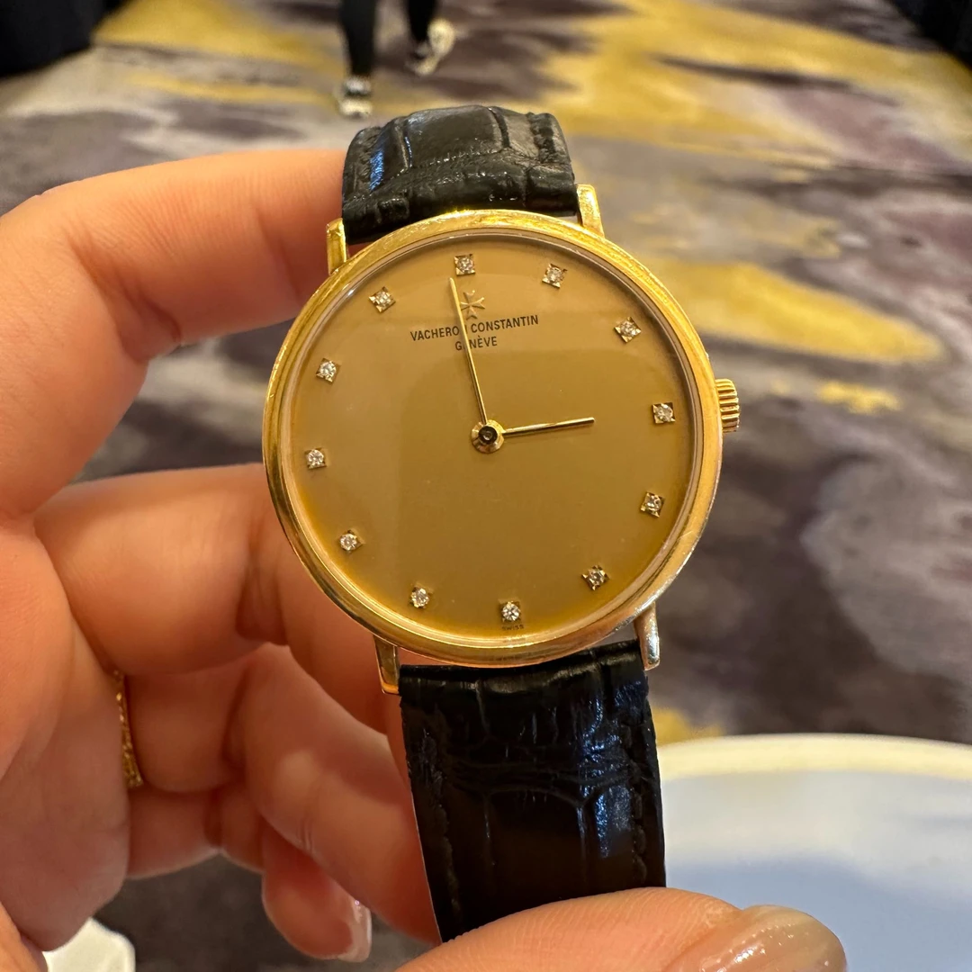 99新 Vacheron Constantin/江诗丹顿 表展 黄金腕表/BZ/手动机械
