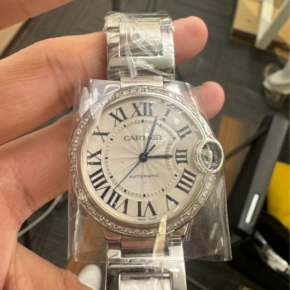 99新 Cartier/卡地亚 表展/蓝气球W6920046腕表/后钻/whp025104