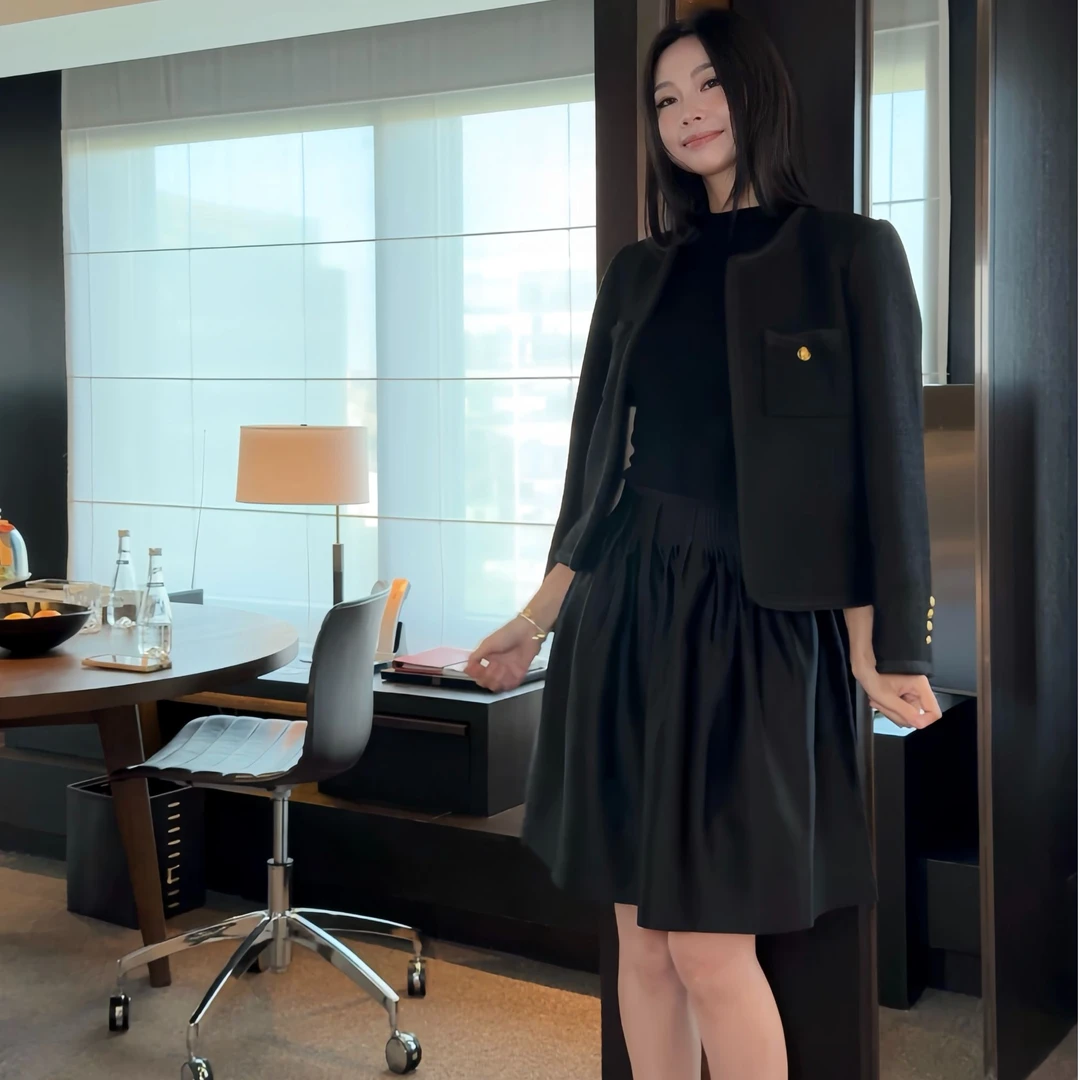 JINYI【经典】新款小香风短款外套女法式高级感简约上衣女外套