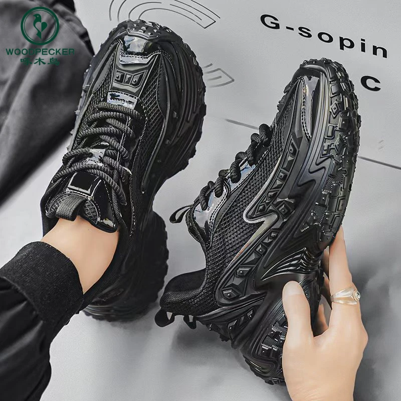 啄木鸟轮胎鞋小众ins潮鞋男鞋炸街机甲厚底老爹鞋情侣百搭运动鞋