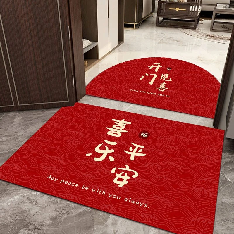 入户门地垫进门脚垫子家用防滑吸水玄关进门垫可裁剪地毯门口丝圈