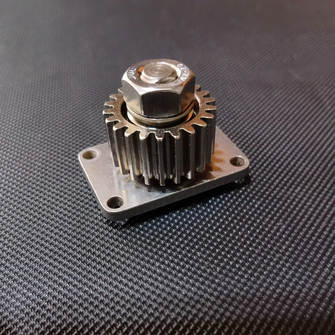 1模22齿任意停齿轮阻尼转轴悬停摇臂支架关节扭矩铰链0-12NM可调