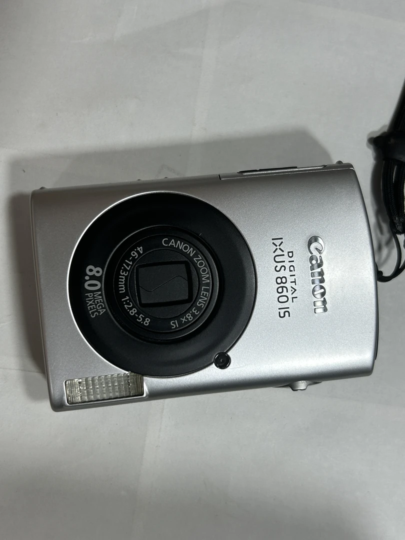 95新 Canon/佳能 ixus860银色800万像素3.8倍变焦ccd数码相机