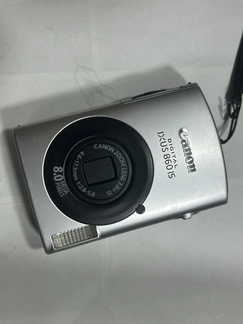 95新 Canon/佳能 ixus860银色800万像素3.8倍变焦ccd数码相机