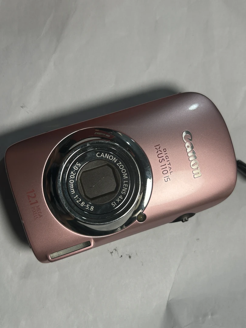 95新 Canon/佳能 ixus110粉色复古数码相机高颜值学生摄影