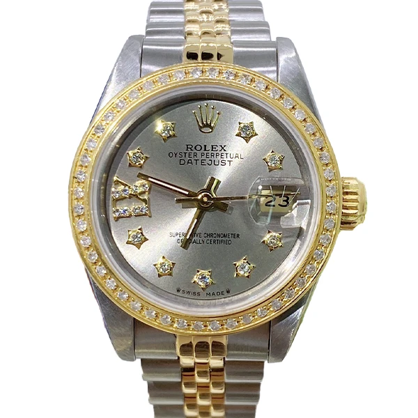 老佛爷/劳力士日志69173后升级镶钻/自动机械/单表/26mm