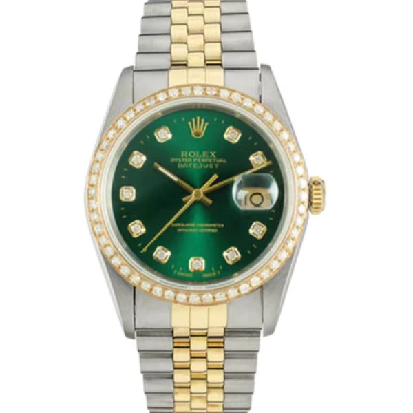 99新 Rolex/劳力士 老佛爷/劳力士16233后盘后钻/自动/单表