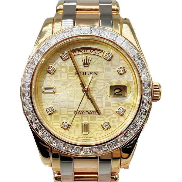 99新 Rolex/劳力士 老佛爷/劳力士18958/自动机械/空白全套/39mm