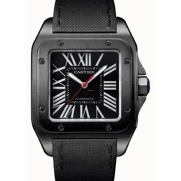 99新 Cartier/卡地亚 老佛爷/卡地亚山度士/自动/单表/51*41mm