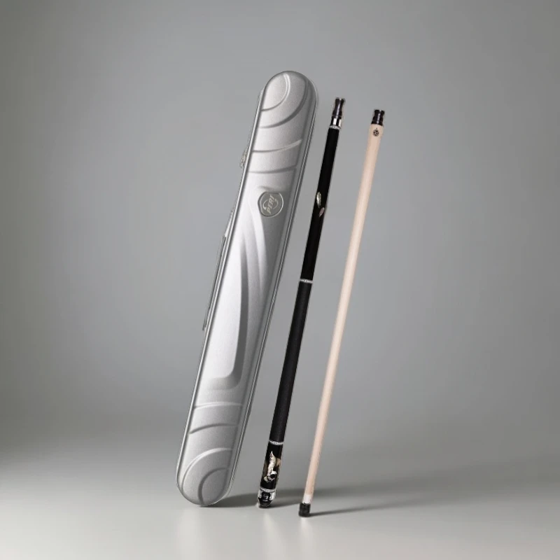 皮尔力球杆 静远LV03黑鹰台球杆 大头九球杆 中式8球枫木抖技球杆