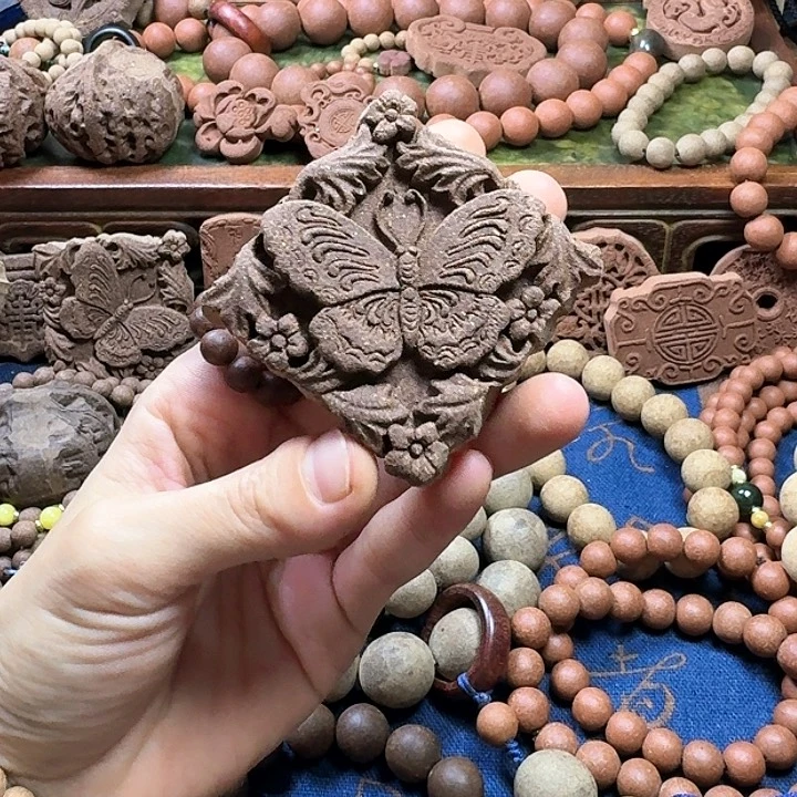 透体香方蝶恋花香牌