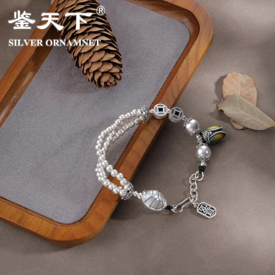 925银手链 【鉴天下】三生三世 一鸣惊人手链新款手串女06200017