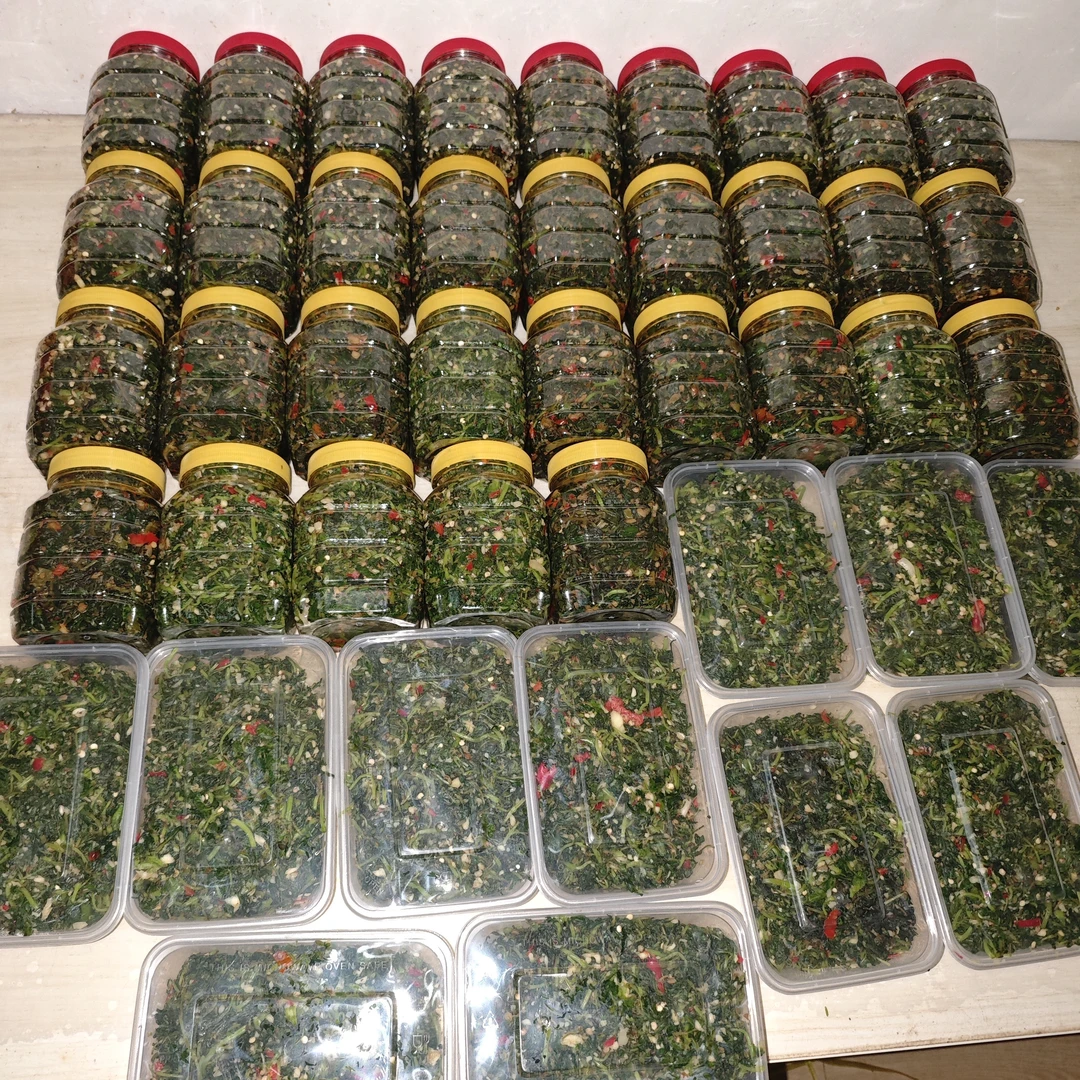 下饭菜腌荆芥湖北红安特产农家出水荆芥叶子一斤包邮