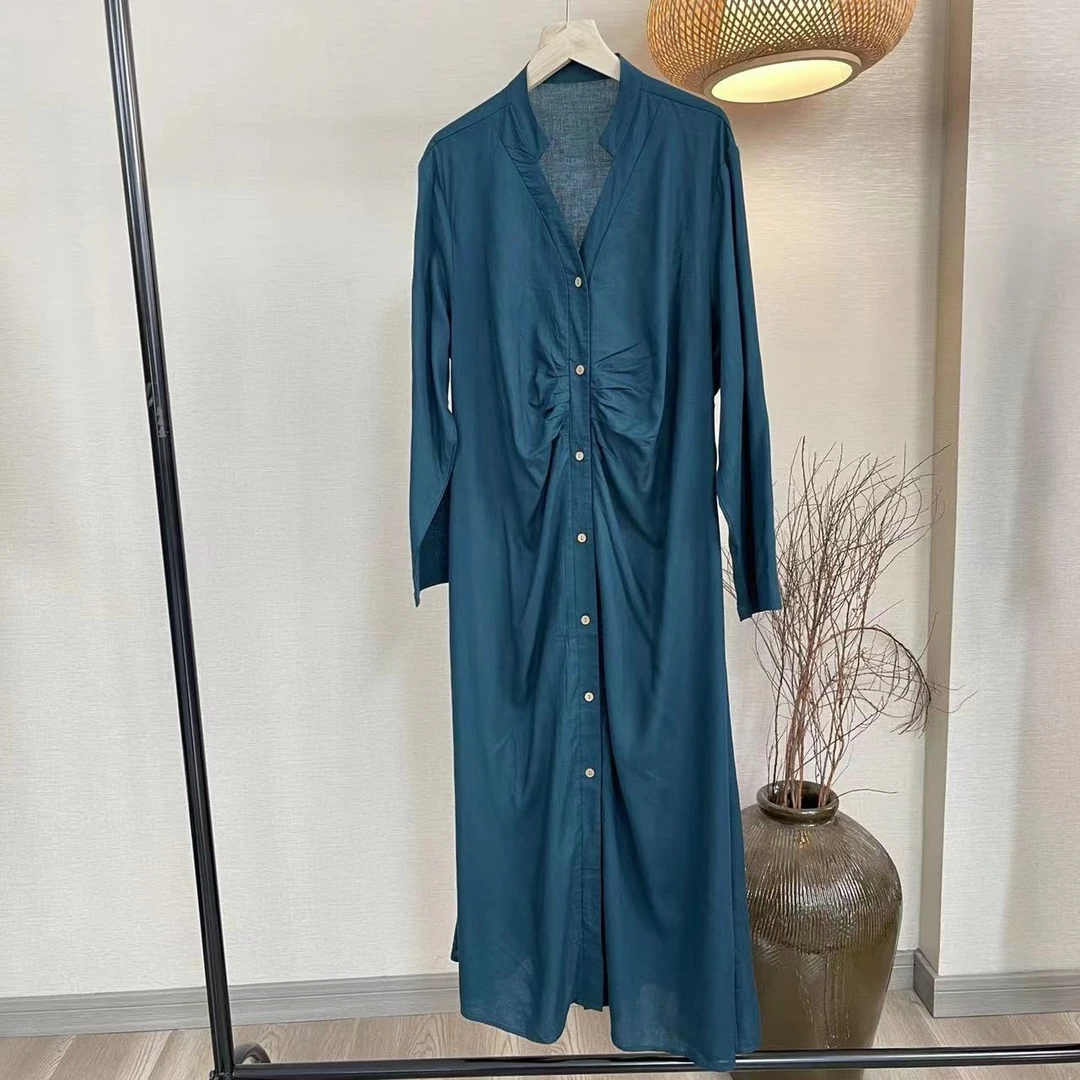 续吉出品860（柔情似水）设计感连衣裙