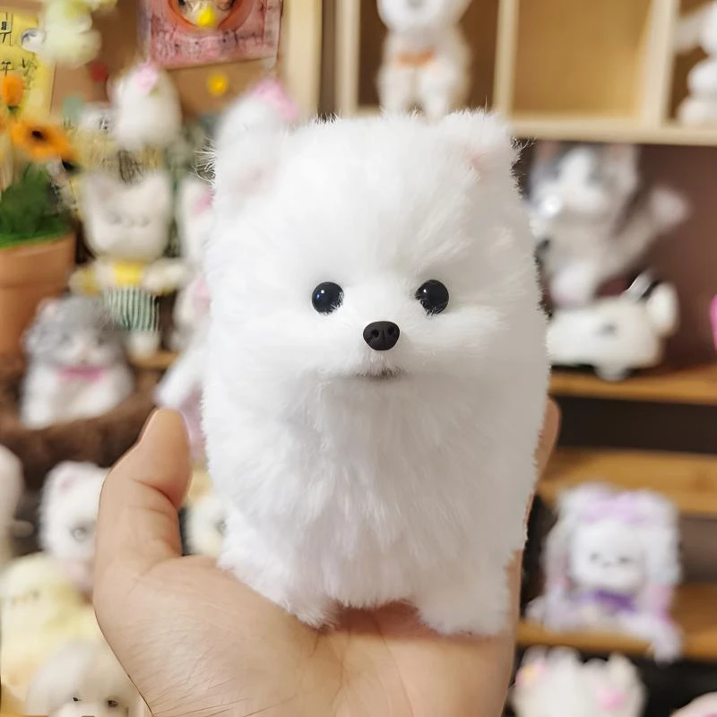 扭扭棒小动物成品手工DIY仿真小猫小狗摆件