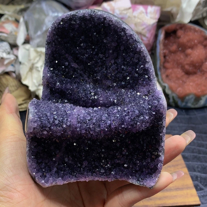 【闪购商品】紫晶大型摆件(非配饰)未镶嵌