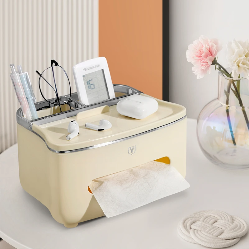 桌面纸巾盒收纳盒简约玛丽莲梦露茶几收纳盒北欧抽纸巾盒卫生间