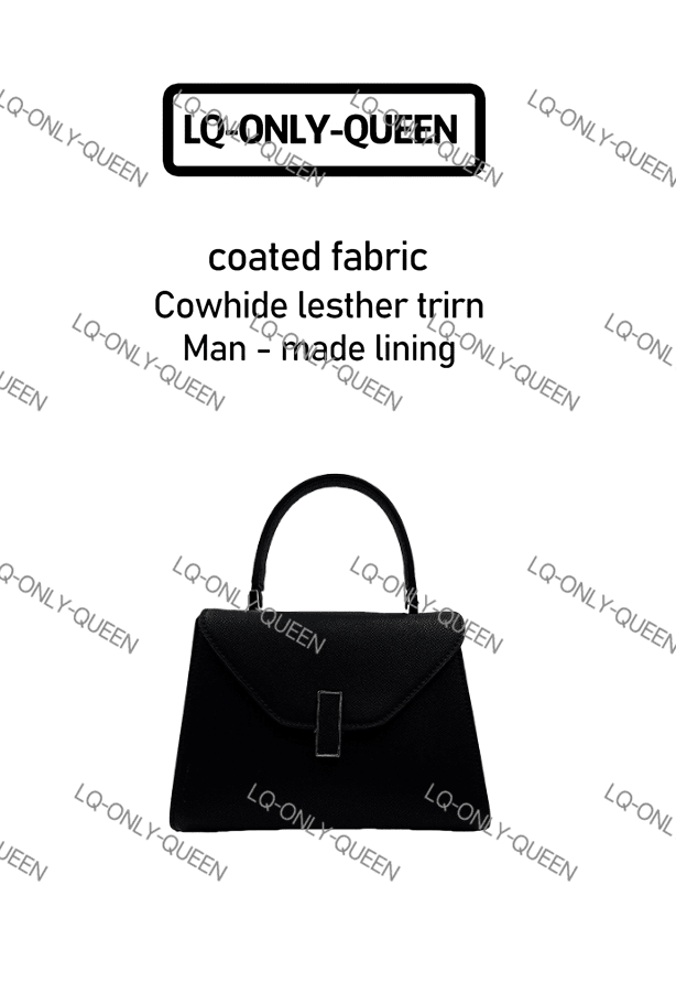 LQ-ONLY-QUEEN手工真皮女包万手提包黑色