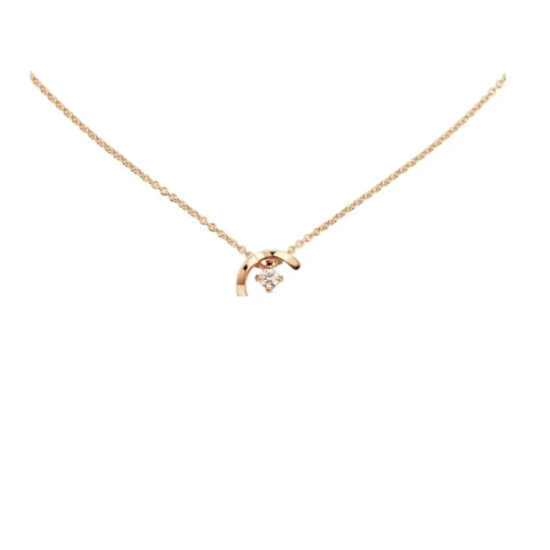 水兵月 348-时尚简约百搭吊坠轻奢项链X1#