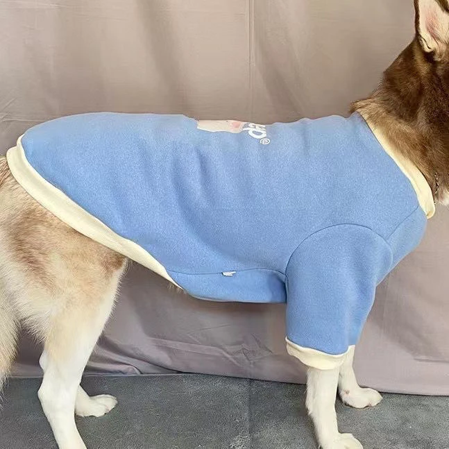 冬季保暖宠物狗狗衣服中大型犬萨摩耶金毛拉布拉多哈士奇加绒服装